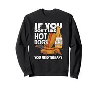 Amante de los perros calientes si no te gustan los hot dogs Sudadera