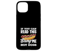 Amante de los perros calientes, si puedes leer esto, tráeme perros calientes Carcasa para iPhone 15 Plus