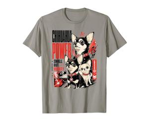 Amante de los Perros Chihuahua Power, pequeños Pero poderosos Camiseta
