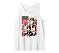 Amante de los Perros Chihuahua Power, pequeños Pero poderosos Camiseta sin Mangas