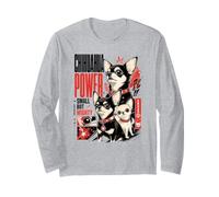 Amante de los Perros Chihuahua Power, pequeños Pero poderosos Manga Larga
