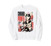 Amante de los Perros Chihuahua Power, pequeños Pero poderosos Sudadera