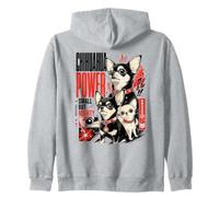 Amante de los Perros Chihuahua Power, pequeños Pero poderosos Sudadera con Capucha