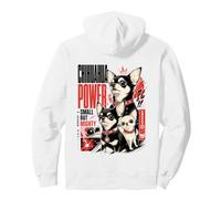 Amante de los Perros Chihuahua Power, pequeños Pero poderosos Sudadera con Capucha