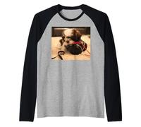 Amante de los Perros de la música - Amor al Primer BOC Camiseta Manga Raglan