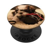 Amante de los Perros de la música - Amor al Primer BOC PopSockets PopGrip Adhesivo