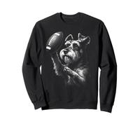 Amante de los Perros Deportivos de fútbol Americano Schnauzer Sudadera