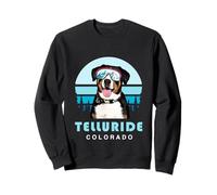 Amante de los Perros Entlebucher Mountain Dog Ski Telluride Colorado Sudadera