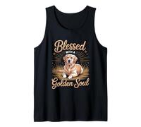 Amante de los Perros Golden Retriever Bendecido por un Golden Camiseta sin Mangas
