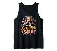 Amante de los Perros Golden Retriever Bendecido por un Golden Camiseta sin Mangas