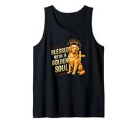Amante de los Perros Golden Retriever Bendecido por un Golden Camiseta sin Mangas