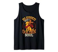 Amante de los Perros Golden Retriever Bendecido por un Golden Camiseta sin Mangas