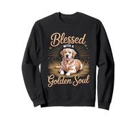 Amante de los Perros Golden Retriever Bendecido por un Golden Sudadera