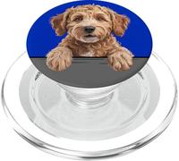 Amante de los Perros Goldendoodle, Divertido, Que mira a los Perros Golden Doodle PopSockets PopGrip para MagSafe