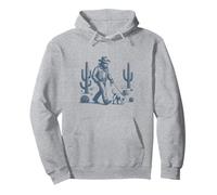 Amante de los perros Jack Russell Terrier Bigfoot Western Cowboy Sudadera con Capucha