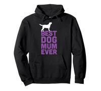 Amante de los perros Labrador Retriever/Black Lab, la mejor madre de perros de la historia Sudadera con Capucha