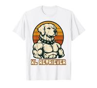 Amante de los perros Musculoso English Cream Golden Retriever Camiseta