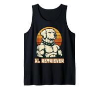 Amante de los perros Musculoso English Cream Golden Retriever Camiseta sin Mangas