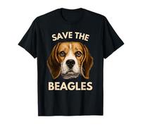 Amante de los Perros Save The Beagles Rescue Awareness Camiseta