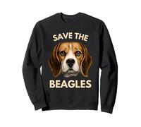 Amante de los Perros Save The Beagles Rescue Awareness Sudadera