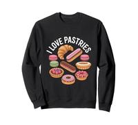 Amante de los postres dulces I Love Pasteles Sudadera