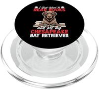 Amante de Perros de Caza de Patos Pet My Chesapeake Bay Retriever PopSockets PopGrip para MagSafe