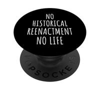 Amante de recreación histórica Hombres Mujeres Niños PopSockets PopGrip Adhesivo