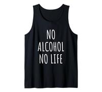 Amante del alcohol Hombres Mujeres Alcoholismo Humor Fiesta Traje Camiseta sin Mangas