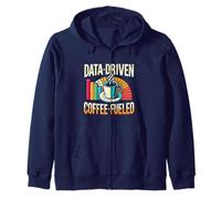 Amante del café basado en Datos Ciencia de Datos Análisis de Datos Divertido Sudadera con Capucha