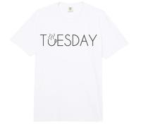Amante del café del Martes - Gráfico Divertido del día del Espresso - Día de la Semana Comfort Colors Adult Heavyweight T-Shirt