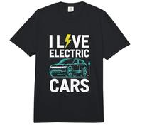 Amante del Coche eléctrico Conductor EV sostenible Amor Coches eléctricos Comfort Colors Adult Heavyweight T-Shirt