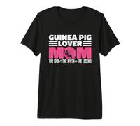 Amante del Conejillo de Indias Mamá El ídolo La Salsa Mascota Amante del Conejillo de Indias Camiseta Premium