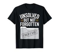 Amante del Crimen Verdadero y Amante del Misterio sin Resolver Camiseta
