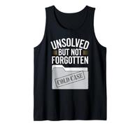 Amante del Crimen Verdadero y Amante del Misterio sin Resolver Camiseta sin Mangas