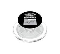 Amante del Crimen Verdadero y Amante del Misterio sin Resolver PopSockets PopGrip para MagSafe