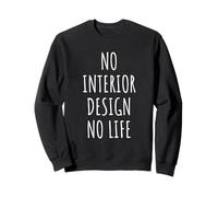 Amante del diseño de interiores Hombres Mujeres Niños Diseñador de interiores Sudadera