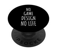Amante del diseño de juegos Hombres Mujeres Niños Gaming Art Coding UX Indie PopSockets PopGrip Adhesivo