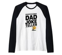 Amante del Humor Divertido de papá Profesional Camiseta Manga Raglan