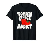 Amante del Jugo de Tomate gráfico Retro Camiseta