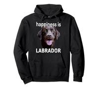 Amante del Labrador Retriever marrón Happy Chocolate Lab Sudadera con Capucha