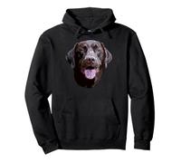 Amante del Labrador Retriever marrón Happy Chocolate Lab Sudadera con Capucha