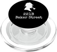 Amante del Libro - 221b Baker Street - Detective Sherlock Holmes PopSockets PopGrip para MagSafe