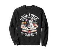 Amante del Libro Bulldog Francés Solo Un Capítulo Mre con Perro Sudadera