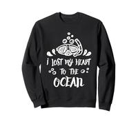 Amante del mar Buceo Cita Perdido Mi Corazón Divertido Arte de Buceo Sudadera