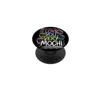 Amante del Mochi, Te Quiero Mucho Mochi PopSockets PopGrip Adhesivo