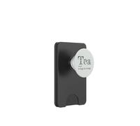 Amante del té Abrazo en una Taza Bebedor de té PopSockets PopWallet para MagSafe