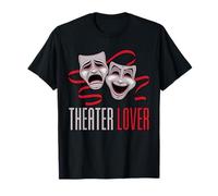 Amante del Teatro de la Comedia y la tragedia Camiseta