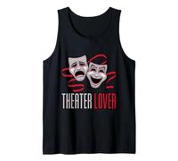 Amante del Teatro de la Comedia y la tragedia Camiseta sin Mangas