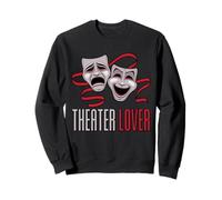 Amante del Teatro de la Comedia y la tragedia Sudadera