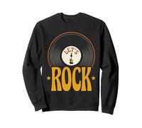 Amante del Vinilo Let's Rock DJ Sudadera